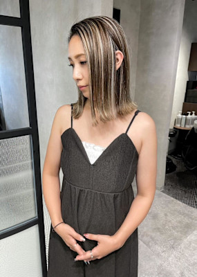 ★ワンブリーチで創るオリジナルハイライト★