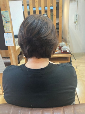 お客様髪質改善データ1370（髪質改善とカラー）