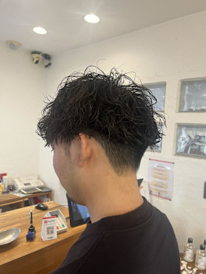 弱すぎず強すぎないメンズパーマす