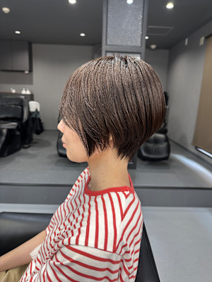 ハンサムショート　くびれショート　