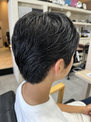 中学生カット