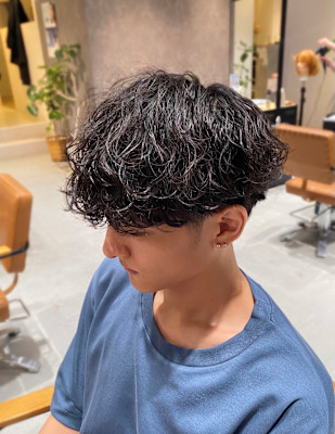 ◎人気の波巻きパーマ