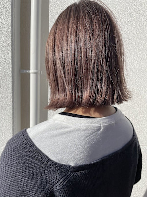 切りっぱなしボブ