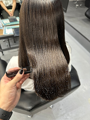 髪質改善　水素縮毛矯正　水素トリートメント