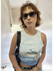 【bob perm】レイヤーボブ_くせ毛風パーマ_イエロー