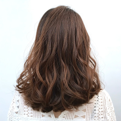 ロングヘアアレンジ