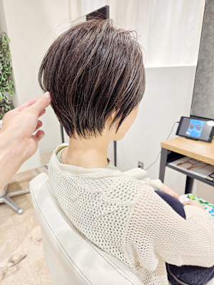 丸みショートヘア/20代30代40代