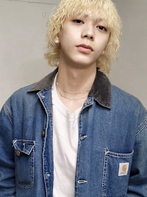 【arte pelo】メンズ/ミディアム/プードルパーマ