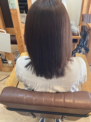 お客様髪質改善データ1373（グレージュ）