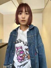 【red brown】レッドブラウン_ミニボブ