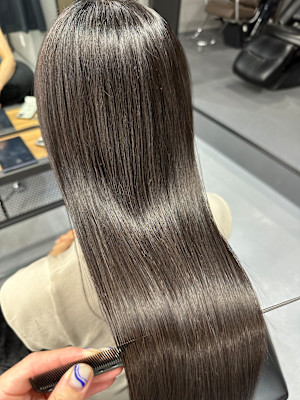 髪質改善　水素縮毛矯正　トリートメント