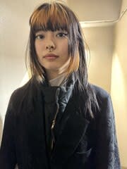 【Orange】ミディアムレイヤー_オレンジ_ワイドバング