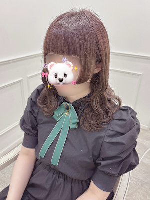 ぱっつん前髪×リップライン姫カット＊まゆ