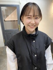 ショートボブ、インナーカラー