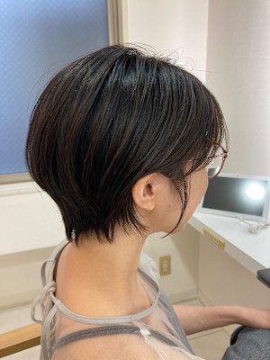 乾かしただけでまとまる似合わせショート