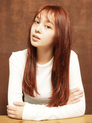 ワンカールロングヘア