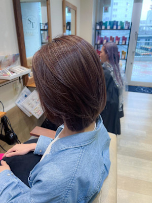 白髪ぼかし　脱白髪染め　【藤沢　藤沢駅】