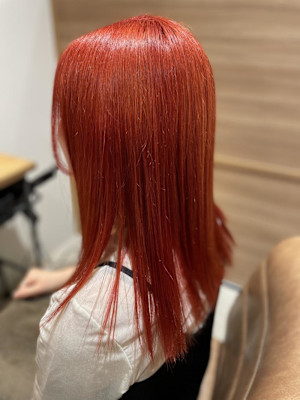 推しcolor×チェリーレッド