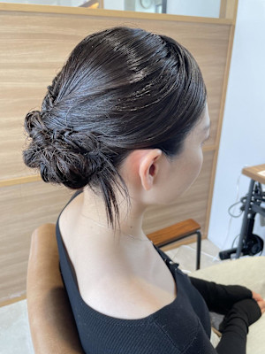 シンプルシニヨンSET