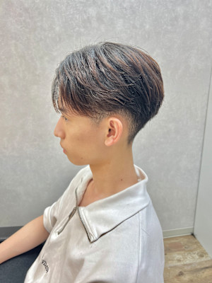 【立川】毛流れセンターパート【メンズカット】