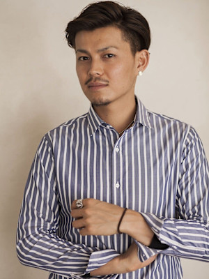 大人７・３ショート×ソフトツーブロック