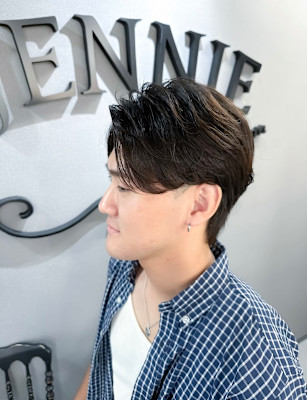 ニュアンスパーマ　メンズ　