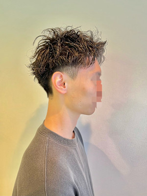 【立川】ツイストスパイラル×アップバンク【メンズカット】