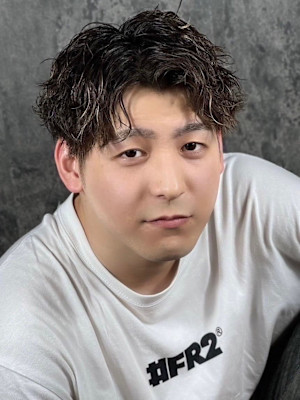 メンズカット/ニュアンスパーマ/ベリーショート/眉毛/bar