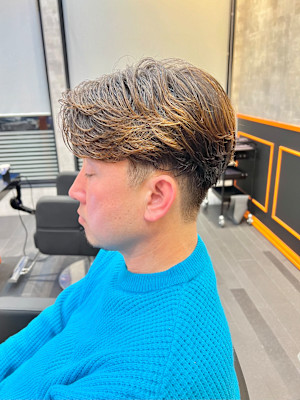 【立川】センターパート×ニュアンスパーマ【メンズカット】