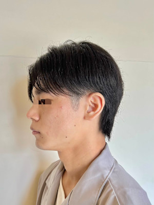 【立川】ナチュラルセンターパート【メンズカット】