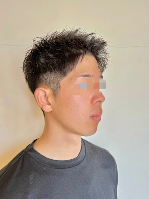 【立川】アップバングショート【メンズカット】