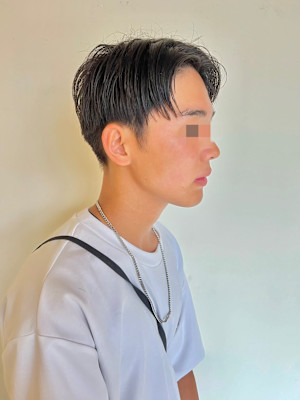 【立川】ショートセンターパート【メンズカット】