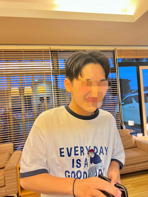 【立川】ショートセンターパート【メンズカット】