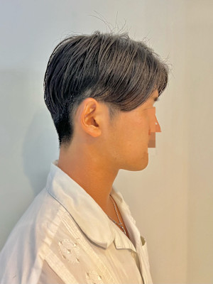 【立川】前下がりセンターパート【メンズカット】