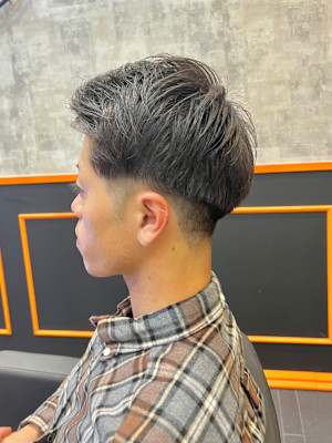 【立川】ローフェード×短髪【メンズカット】