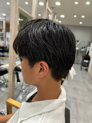 ツーブロック馴染ませカット