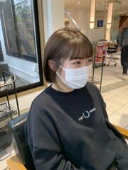 ぷつっと丸みボブ