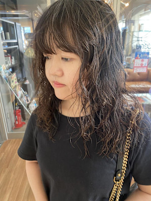 スパイラルパーマ