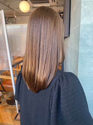 ROMA銀座★ どんな顔型でもＯＫ！骨格矯正小顔セミロング