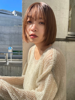 軽やかショートボブ