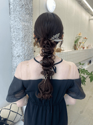 《花屋併設》編み下ろし