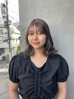 グレージュ/グレーベージュ/ハイトーンカラー