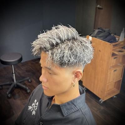 【ホワイトメッシュツイスト】