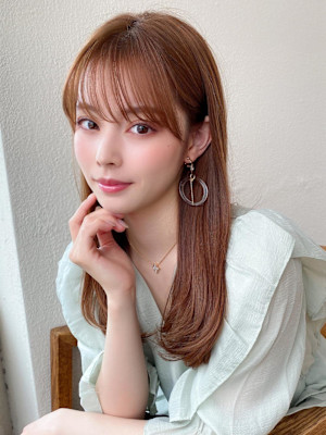 30代/40代/レイヤーカット/前髪/イメチェン/韓国ヘア