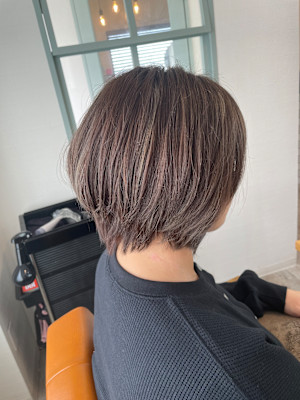 グレージュハイライト