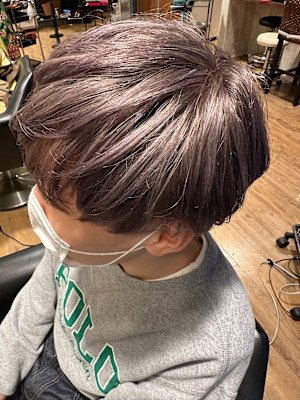 メンズブリーチカラー