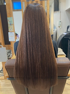 お客様髪質改善データ1379（酸性縮毛矯正）