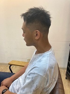 お客様髪質改善データ1381（メンズビジネススタイル）