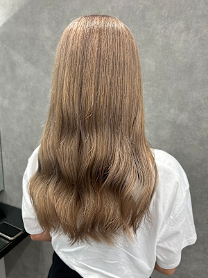 ミルクティーベージュ ダブルカラー 成増地下鉄成増