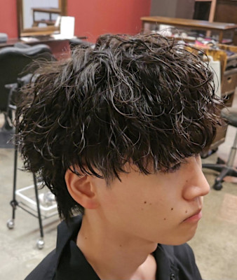 ゆるふわ波巻きマッシュ